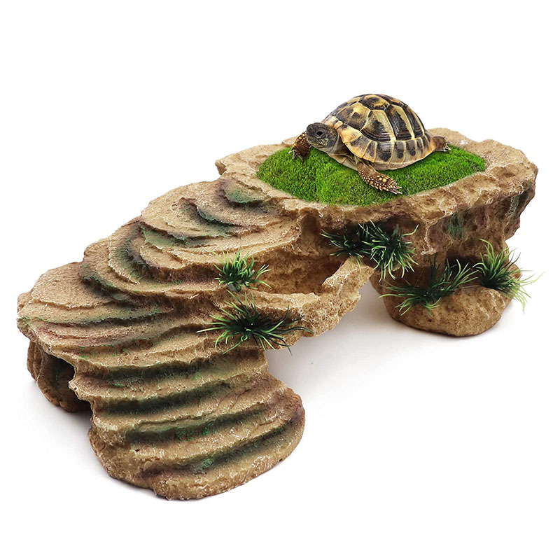 Aquarium Marine Rock - Plataforma de apoyo para Tortuga, muelle