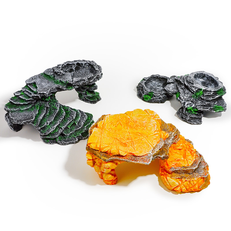 Escondite de Resina para Repti - Aquarium Marine Rock reseña y precio