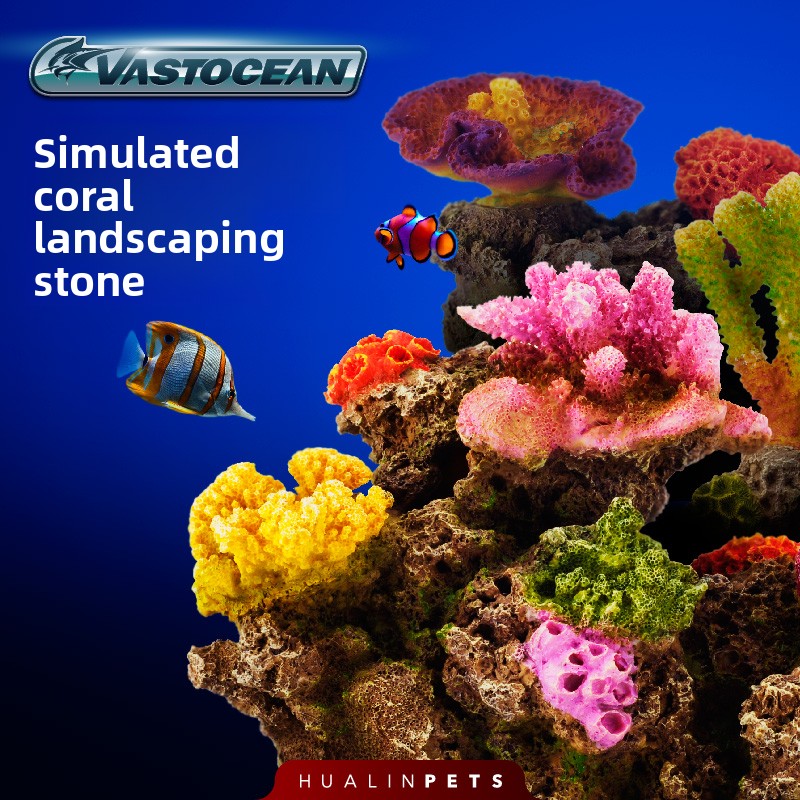Vastocean-decoración de ecosis - Aquarium Marine Rock reseña y precio