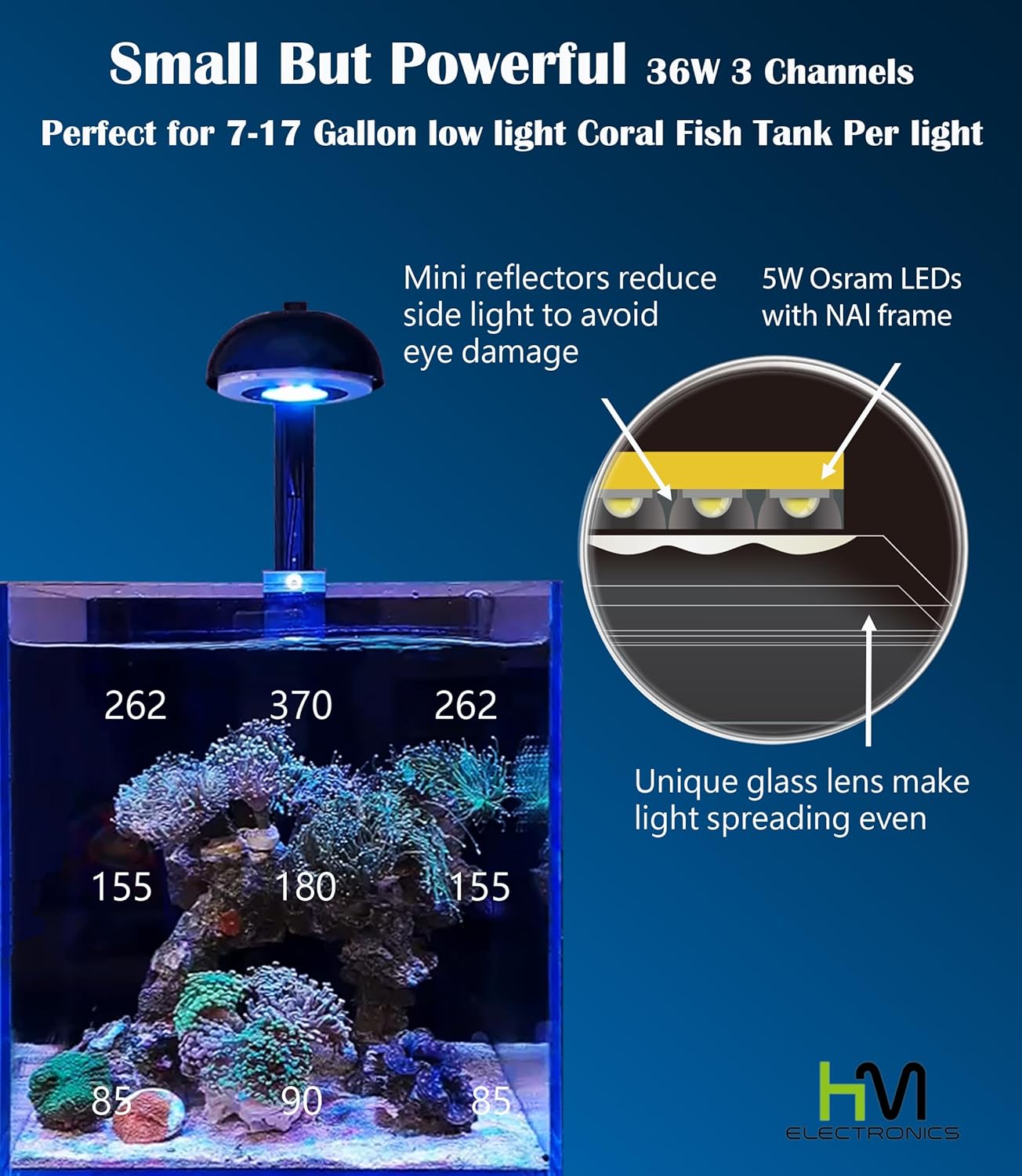 Lámpara LED Inteligente para A - Marine Aquarium App reseña y precio